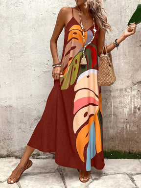 Vestido Spaghetti Prints - Leveza e Elegância para o Verão