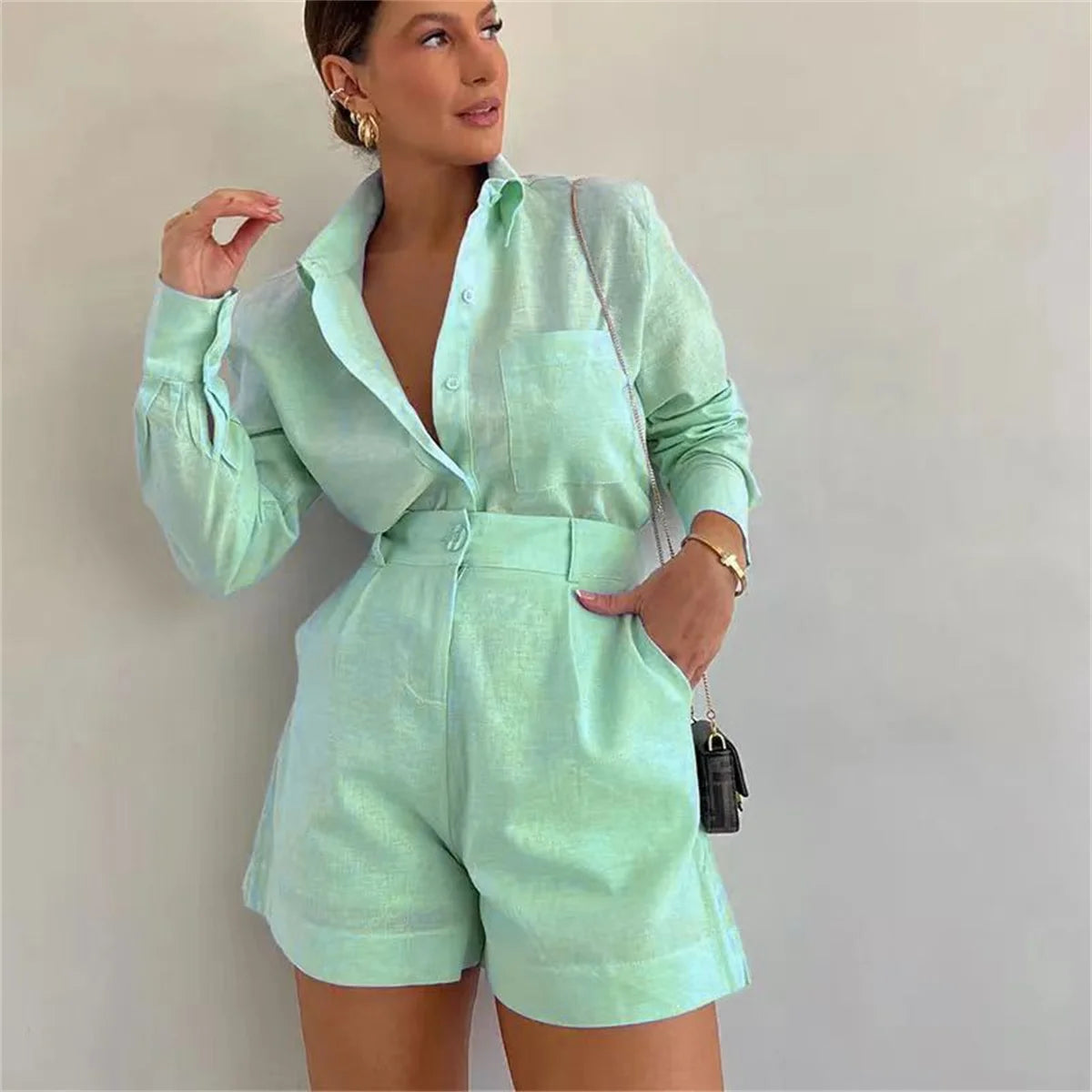 Conjunto Office Elegance – Sofisticação e Conforto para o Dia a Dia