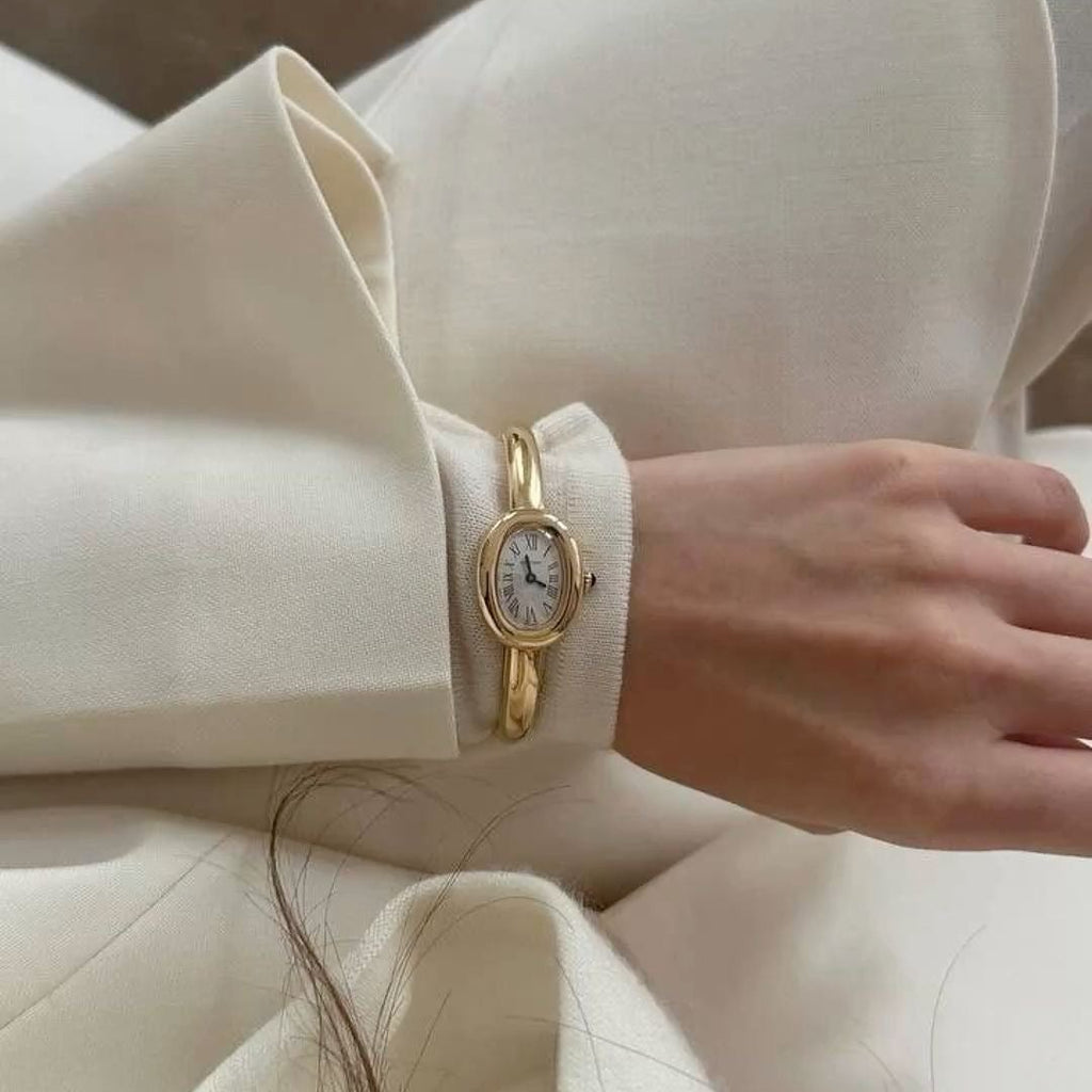 Relógio Classy Feminino Banhado em Ouro 18K