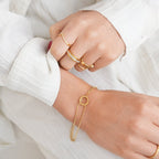 Pulseira Aurore Banhada em Ouro 18k