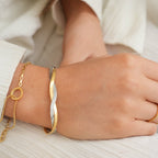 Pulseira Aurore Banhada em Ouro 18k