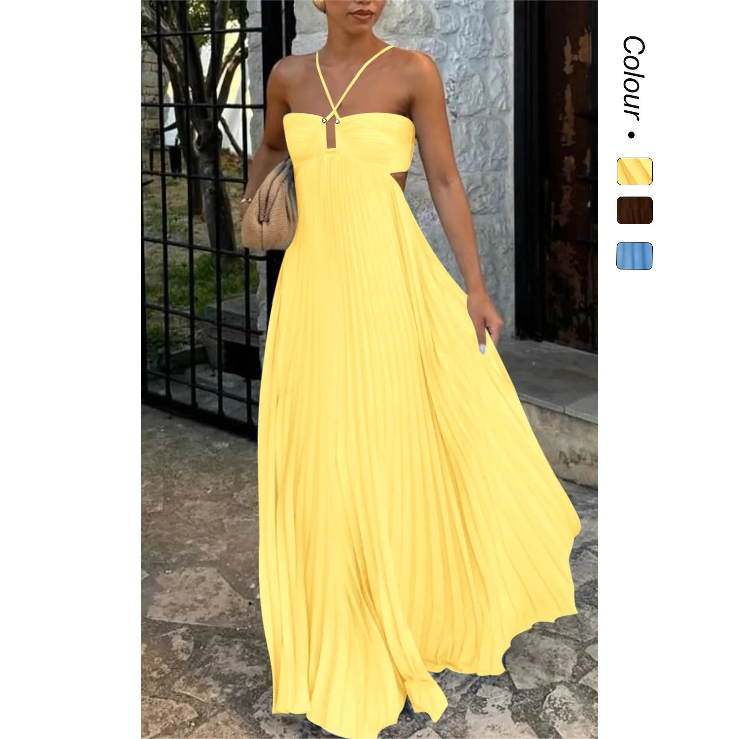 Vestido Feminino Longo Casual Summer Breeze – Conforto e Estilo para o Verão