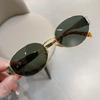 Zahara Sun – Óculos de Sol Feminino Oval com Lentes UV400 e Armação Resistente