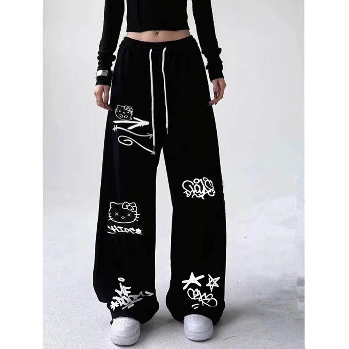 Calça Feminina Moletom Jazz Urban - Estilo Streetwear Confortável e Versátil