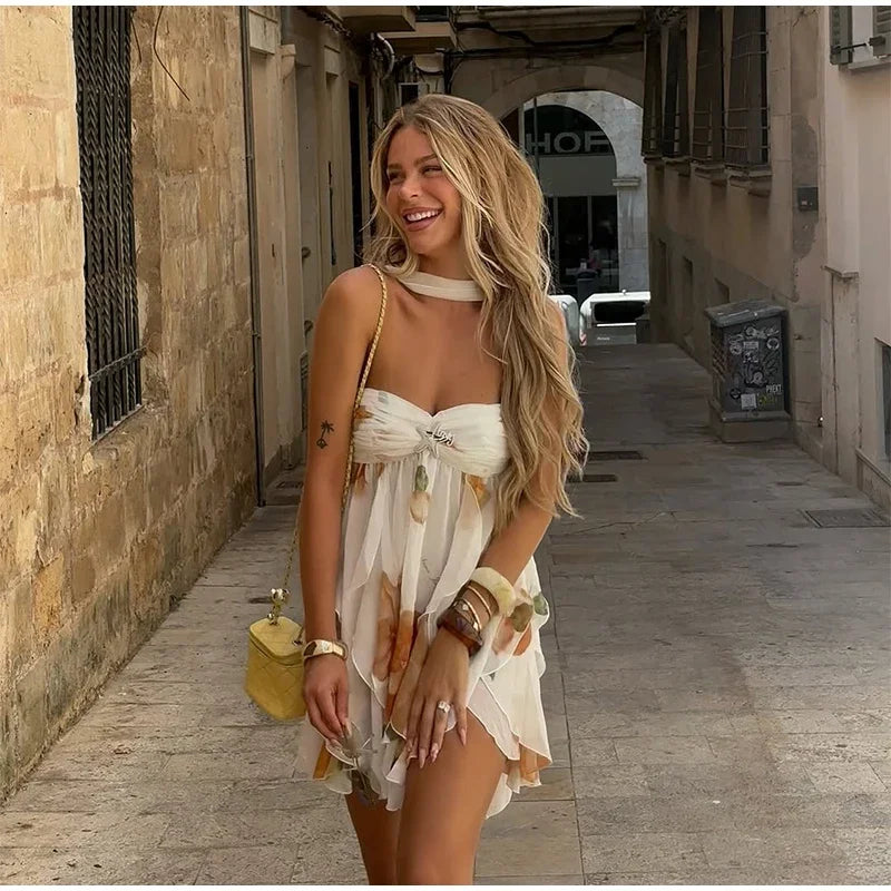 Vestido Aurora Mystique - Longo Elegante com Design Assimétrico