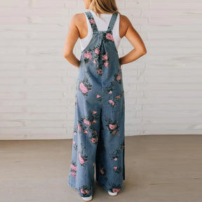 Macacão Estampado Summer Vibes – Cintura Alta & Perna Longa