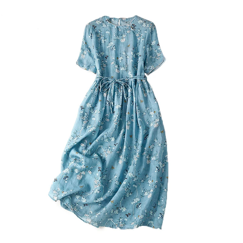 Vestido Vintage Bloom – Floral & Casual