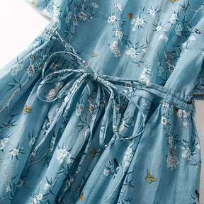Vestido Vintage Bloom – Floral & Casual