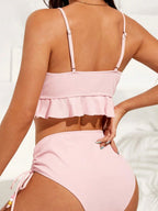 Biquíni Janaína com Babado e Amarração - Estilo e Conforto