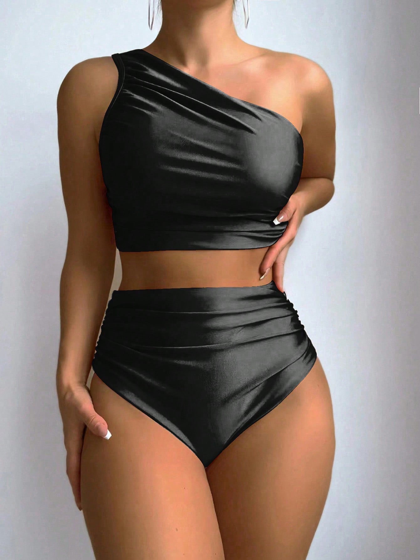 Biquíni Brasileiro Luxo Preto com Bojo Removível e Design Exclusivo