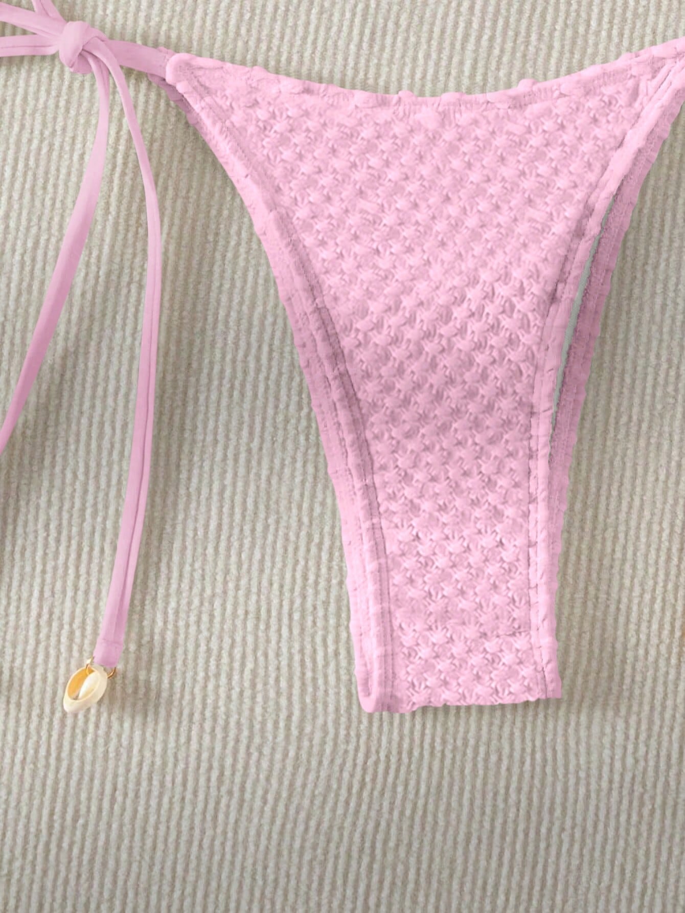 Biquíni Cortininha Iris Triângulo com Detalhes Exclusivos