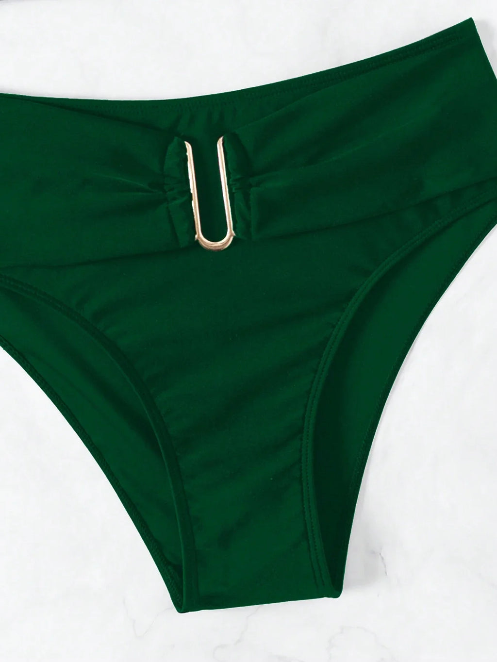 Biquíni Cintura Alta Marcela com Detalhes Elegantes