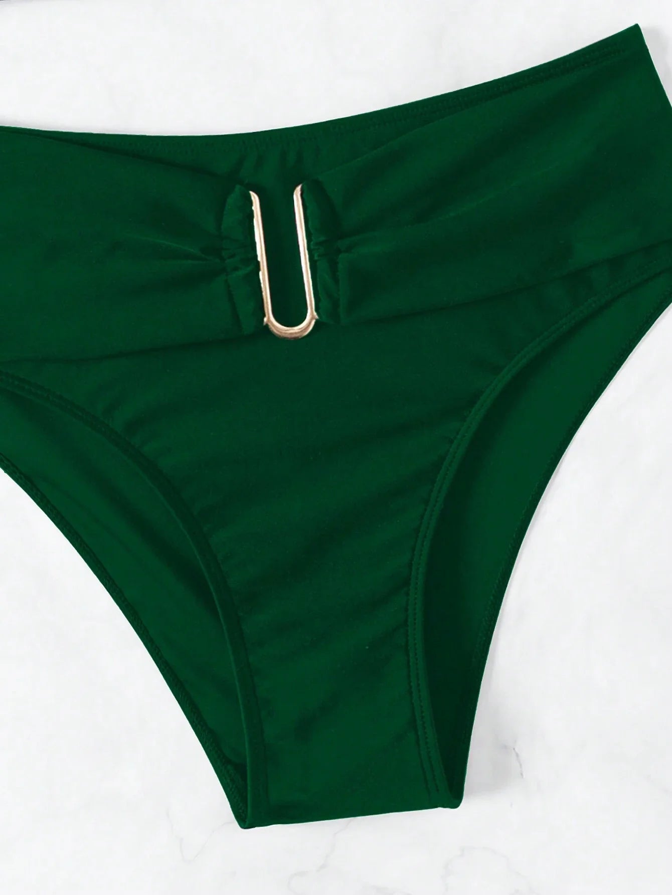 Biquíni Cintura Alta Marcela com Detalhes Elegantes