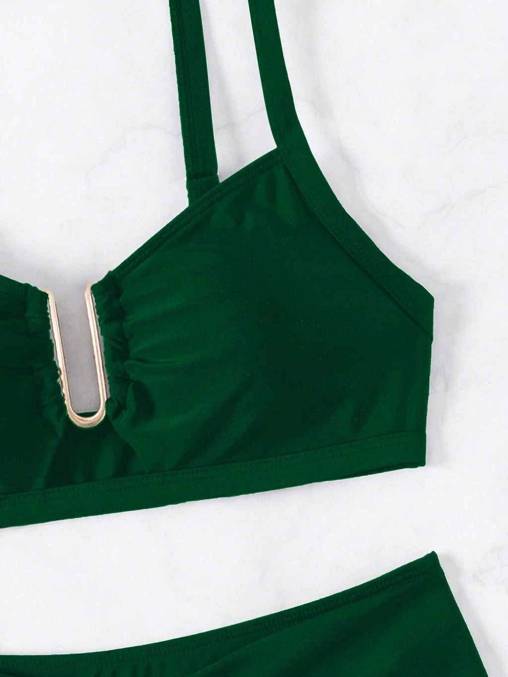 Biquíni Cintura Alta Marcela com Detalhes Elegantes