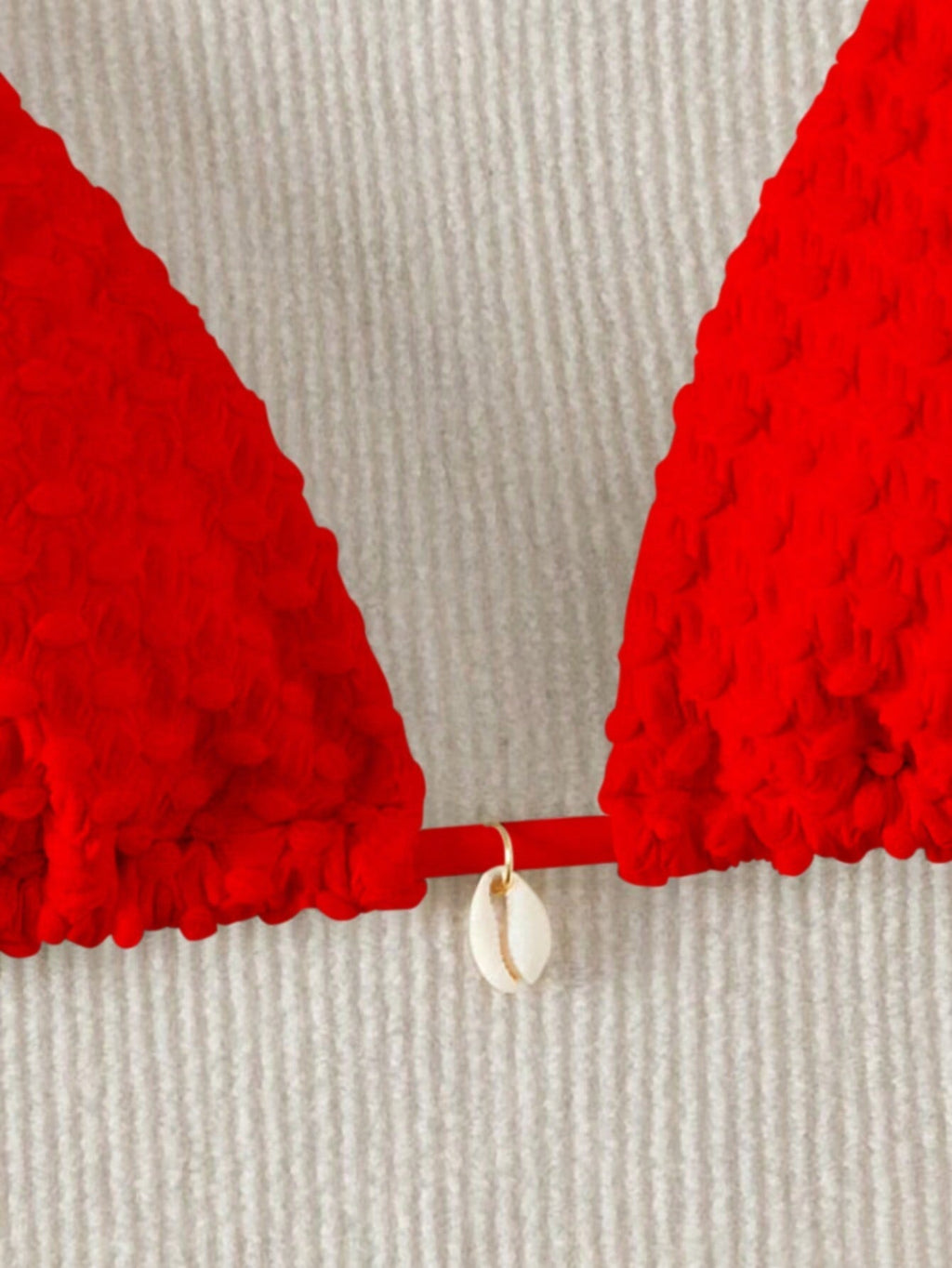 Biquíni Cortininha Iris Triângulo com Detalhes Exclusivos