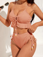 Biquíni Janaína com Babado e Amarração - Estilo e Conforto