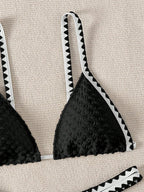 Biquíni Cortininha Lyra Triângulo Casual