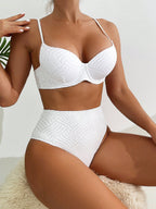 Biquíni Brasileiro Valerie Conjunto de 2 Peças Cor Sólida