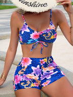 Biquíni Brasileiro Tropical Conjunto 2 Peças Confortável