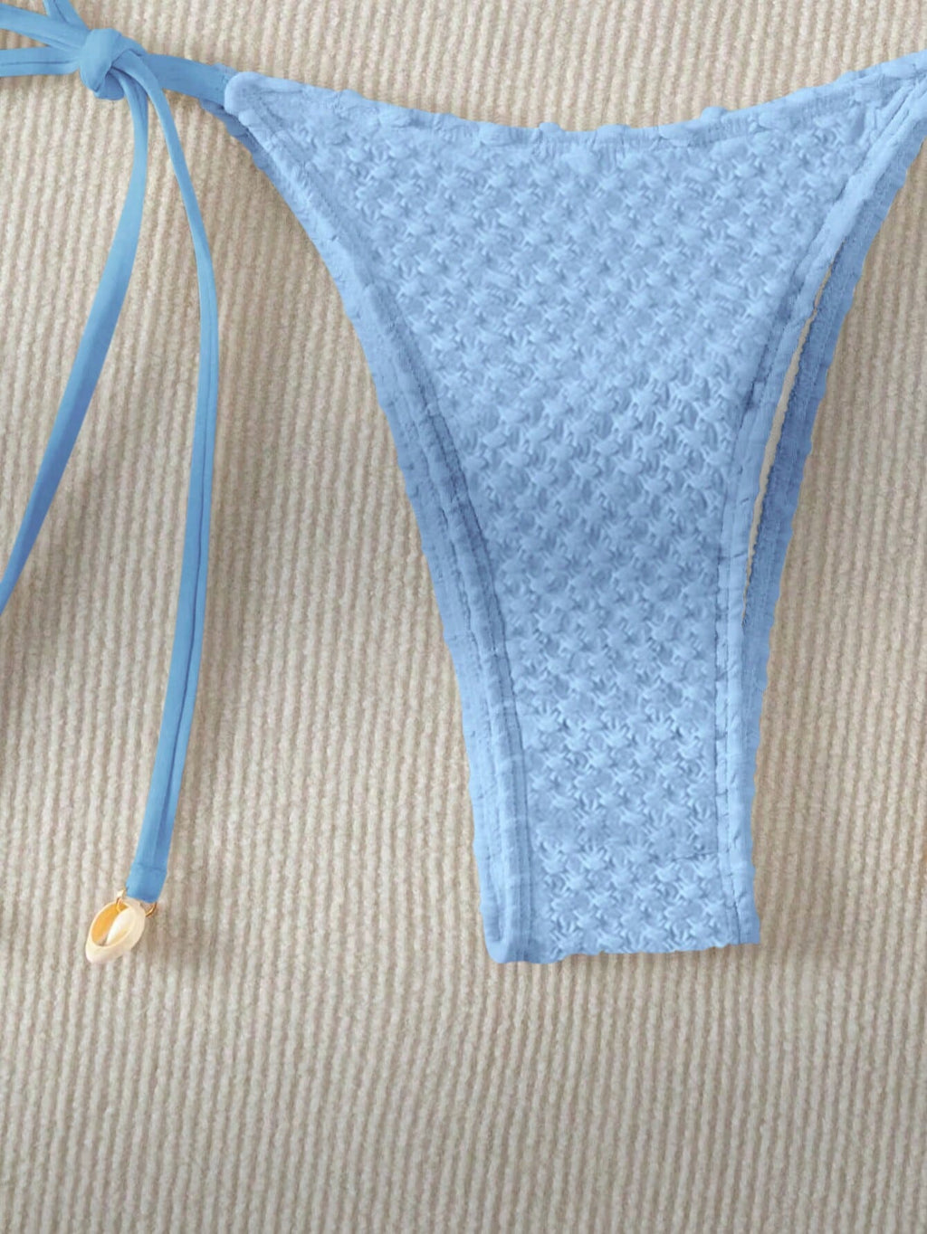 Biquíni Cortininha Iris Triângulo com Detalhes Exclusivos