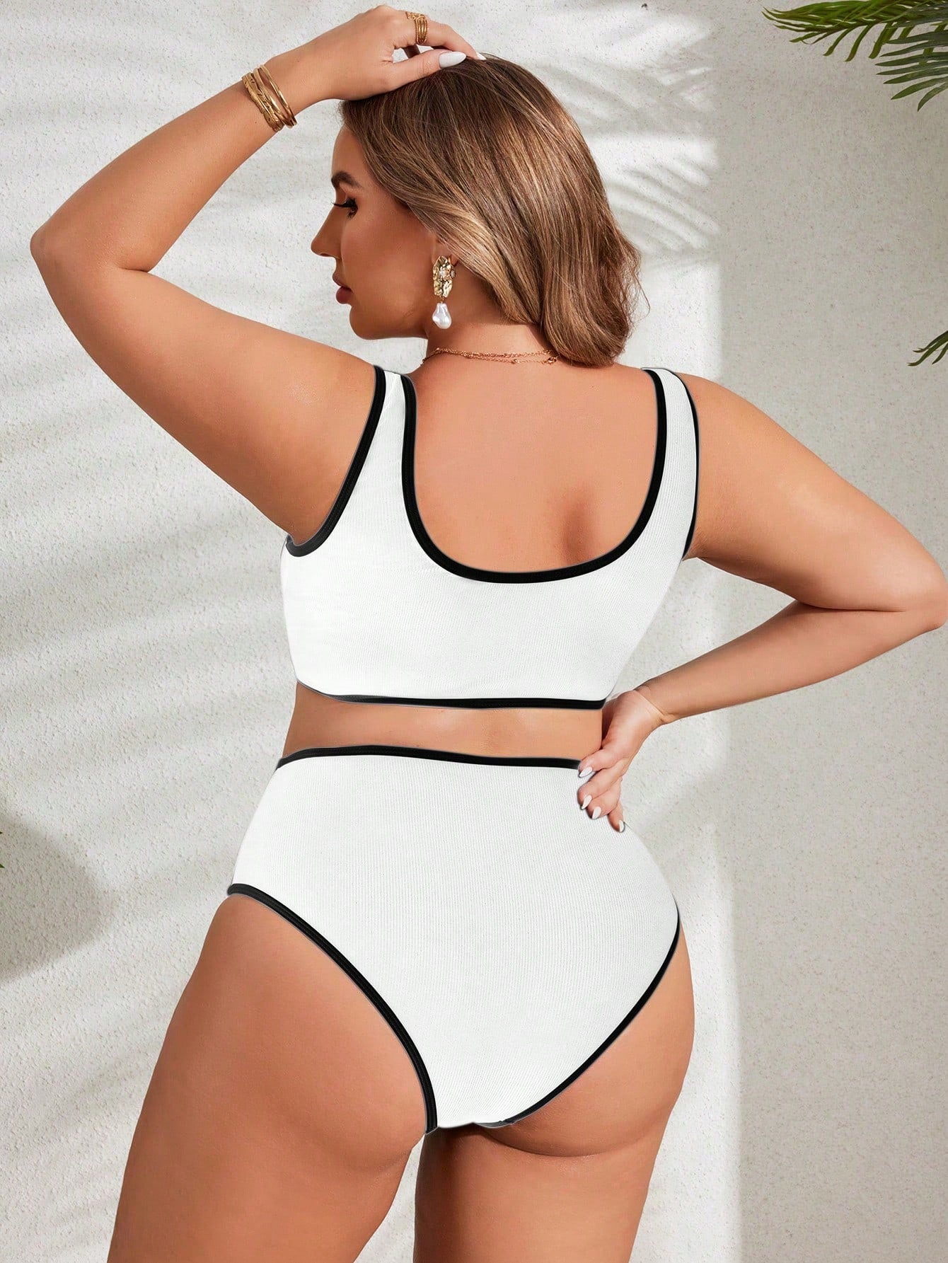 Biquíni Brasileiro Plus Size Arabella com Alta Elasticidade