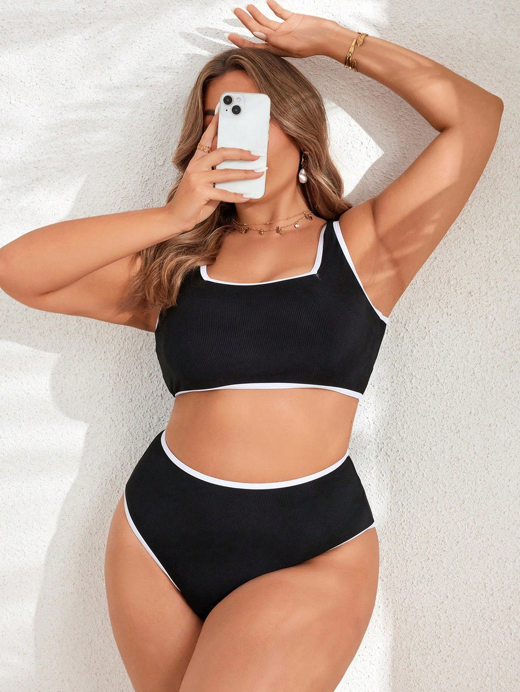 Biquíni Brasileiro Plus Size Arabella com Alta Elasticidade