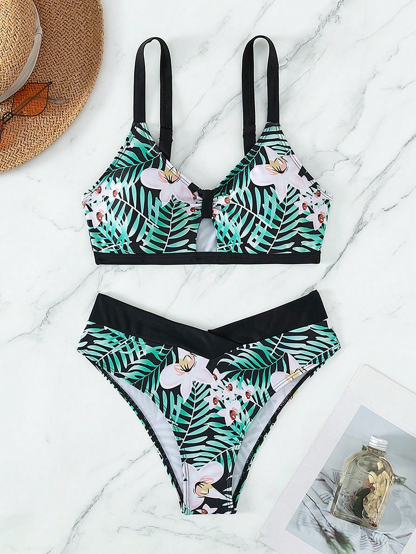 Biquíni Floral Marta - Conjunto Multicolorido