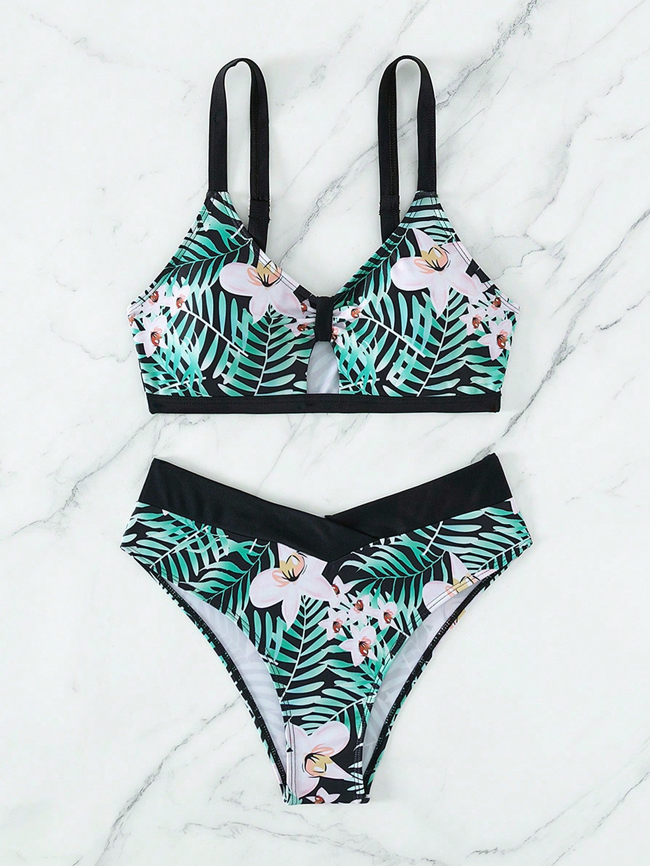 Biquíni Floral Marta - Conjunto Multicolorido