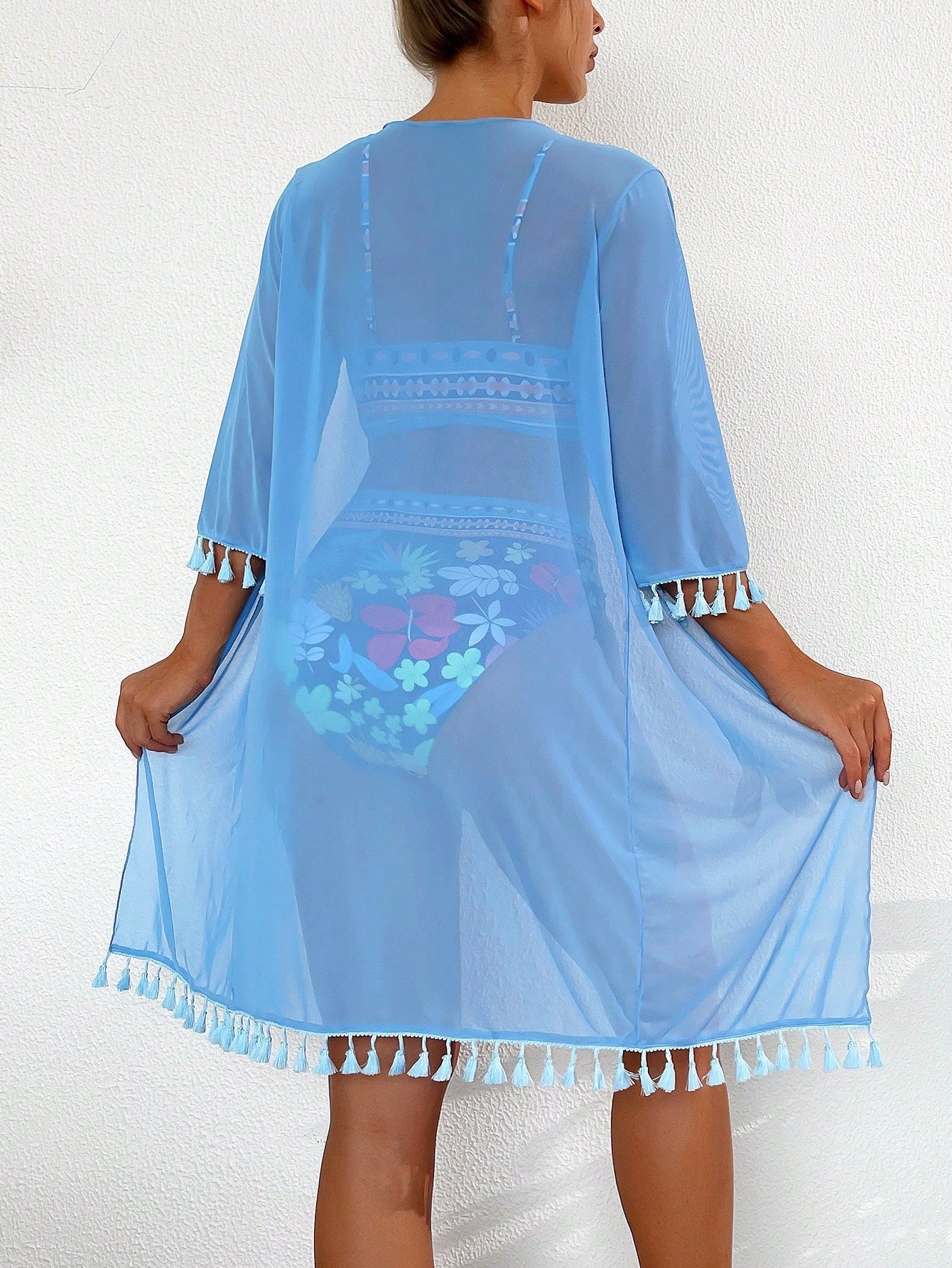 Biquíni Brasileiro 3 Peças Morgana Floral - Estilo e Conforto