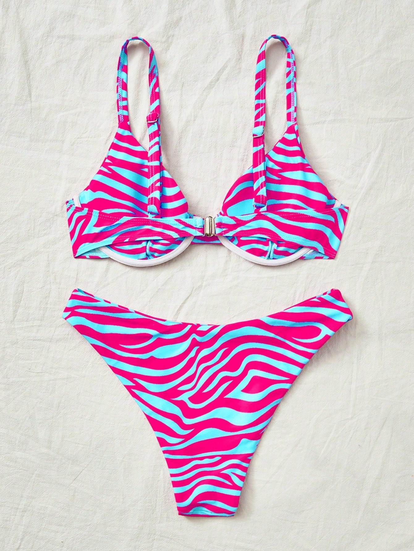 Biquíni Brasileiro Sasha Conjunto 2 Peças Alta Elasticidade