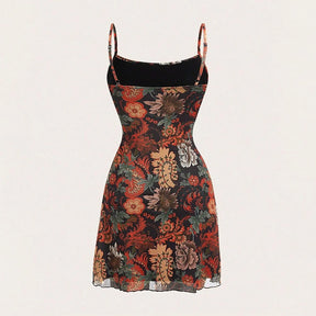 Vestido Mini Glam Print – Sexy & Sofisticado ✨
