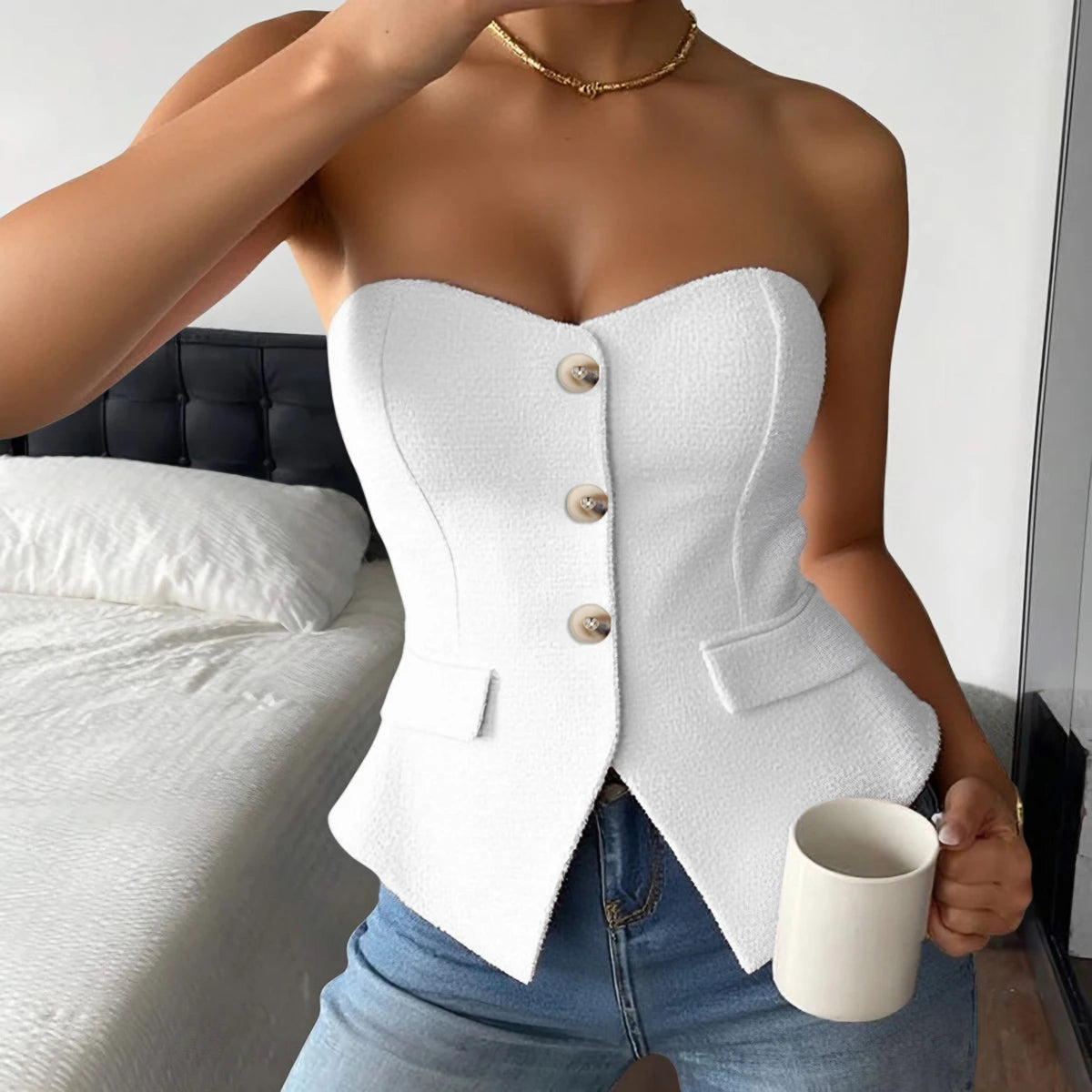 Blusa Casual Summer Chic – Conforto e Estilo 🌞💖