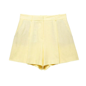 Conjunto Casual Feminino Trafza – Blusa & Shorts Saia