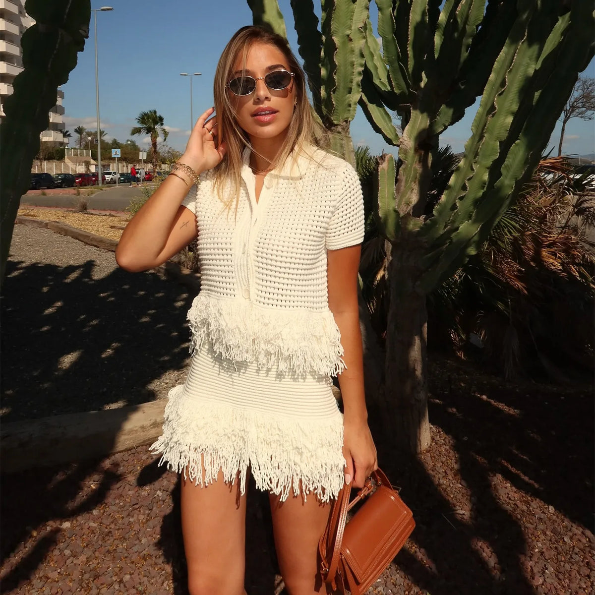 Conjunto Summer Chic – 2 Peças Feminin