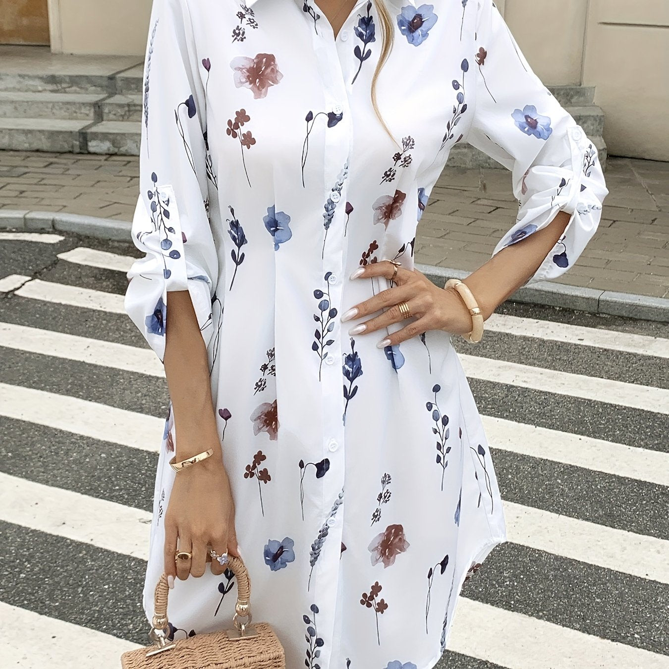 Vestido Feminino Florenza - Casual e Confortável Leve para Primavera e Verão