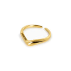 Anel Aspen Banhado em Ouro 18k