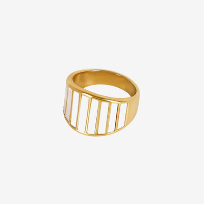 Anel Palatino Banhado em Ouro 18k