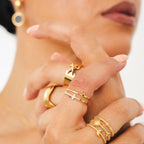 Conjunto Cruz Banhado em Ouro 18K