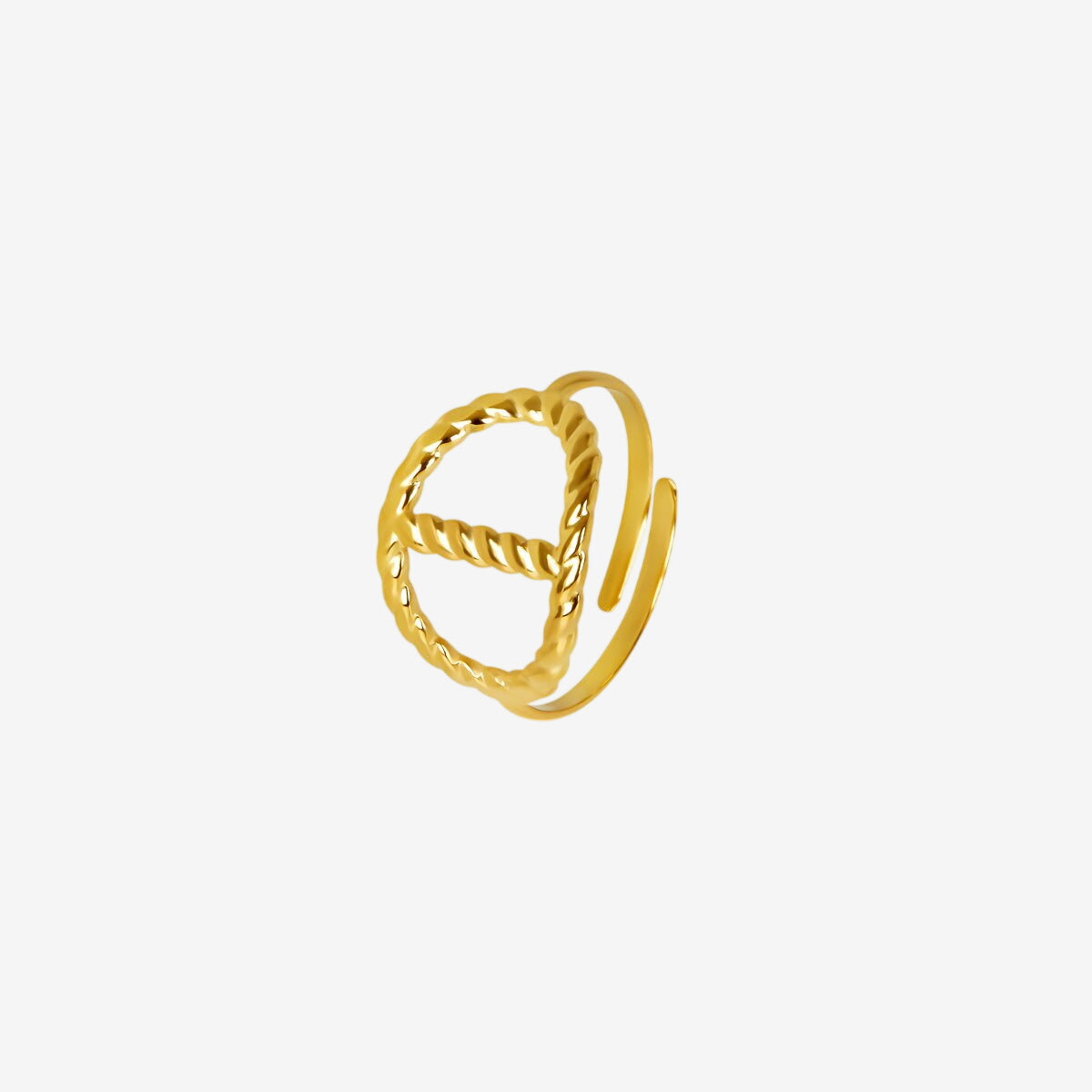 Anel Éclat Ajustável Banhado em Ouro 18k