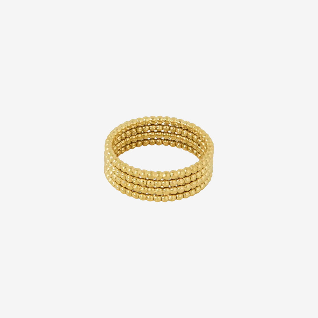 Anel Esferas Icônica Banhado em Ouro 18K