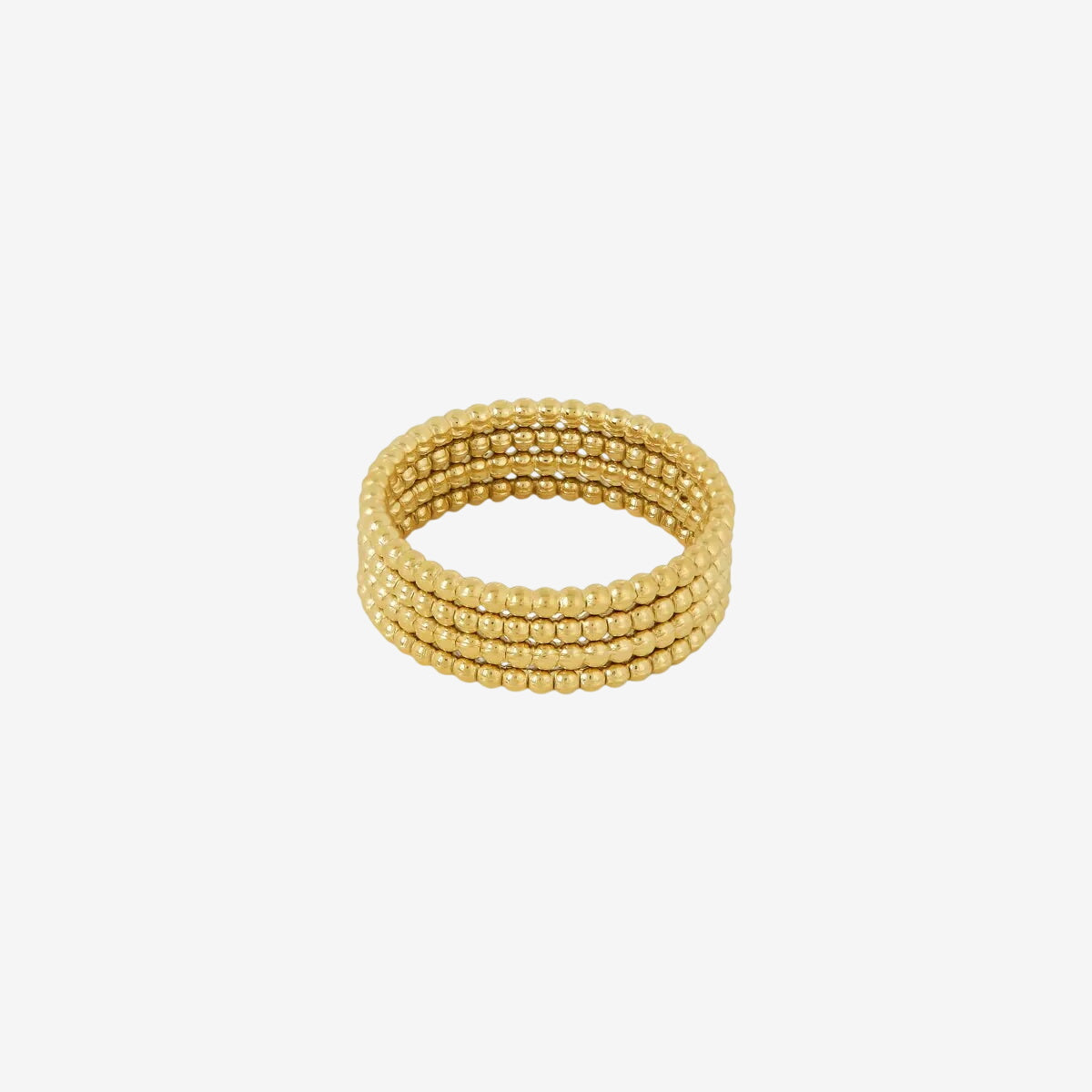 Anel Esferas Icônica Banhado em Ouro 18K