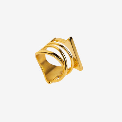 Anel Haute Banhado em Ouro 18K