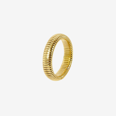 Anel Toscana Banhado em Ouro 18K