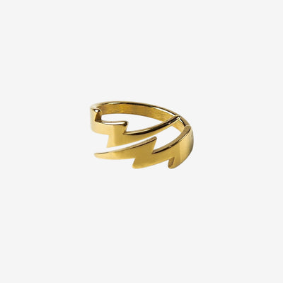 Anel Raio Banhado em Ouro 18K