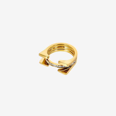 Anel Verdade Banhado em Ouro 18k