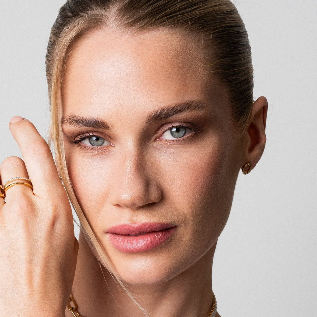 Anel Vienne Duplo Banhado em Ouro 18k