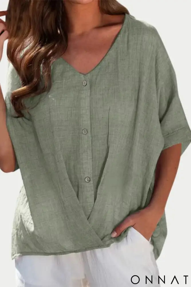 Camisa Feminina Linho Aurora Tops