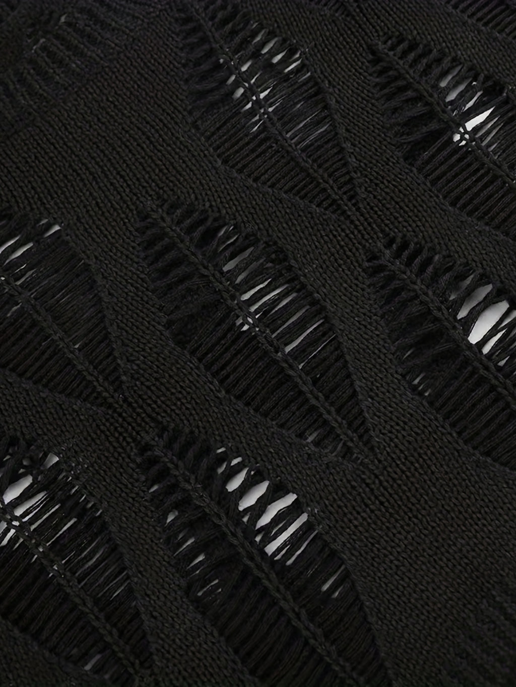 Blusa Sofy - Malha Geométrico Decote Redondo e Mangas Longas