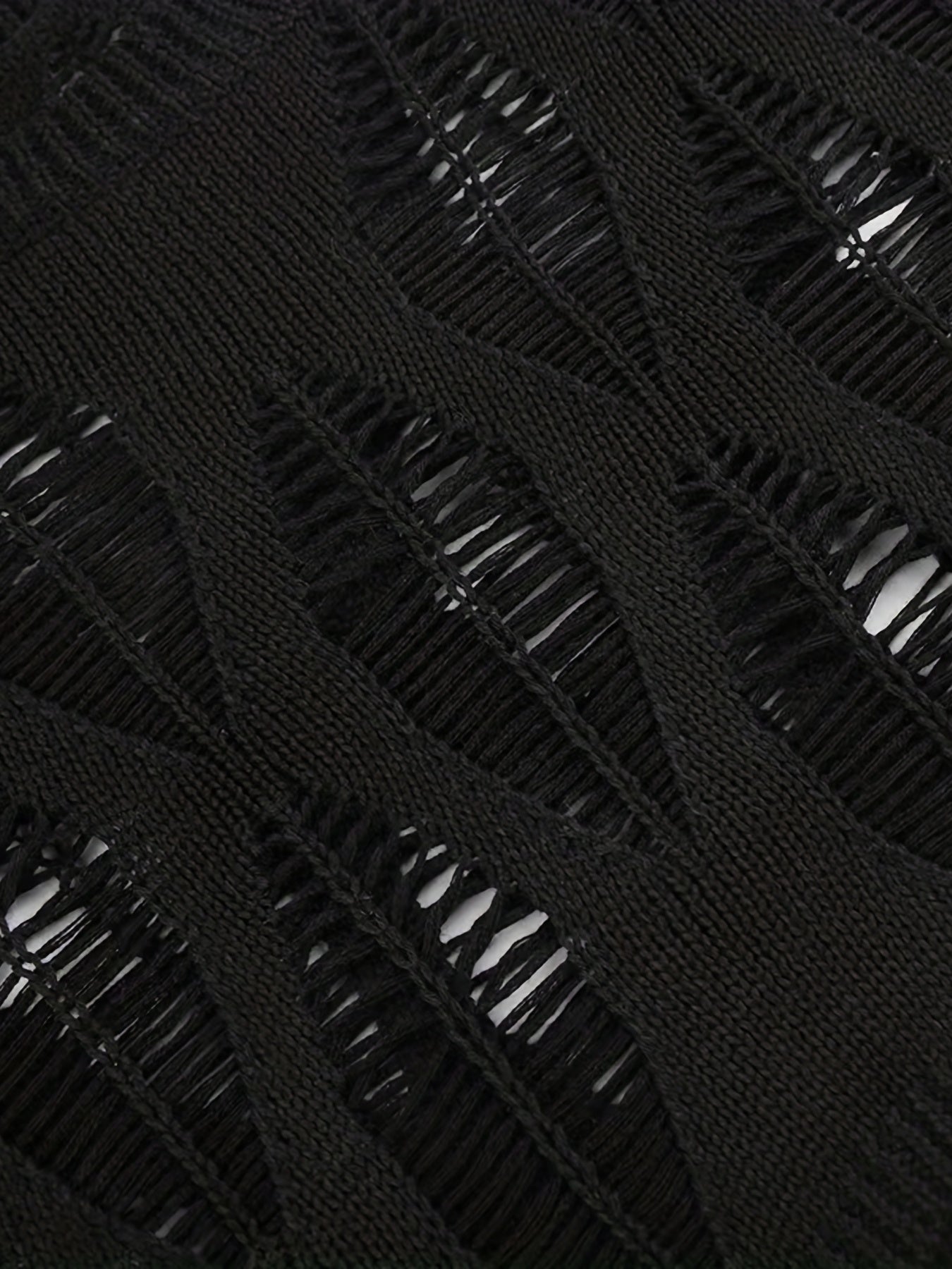 Blusa Sofy - Malha Geométrico Decote Redondo e Mangas Longas