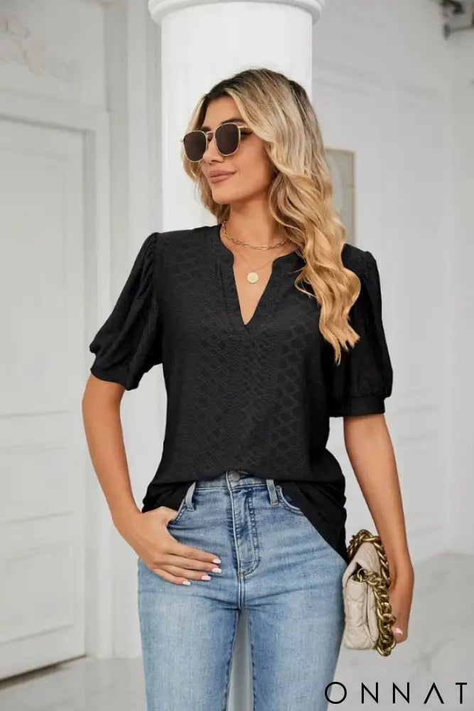 Blusa Bella Renda Preto / P Tops